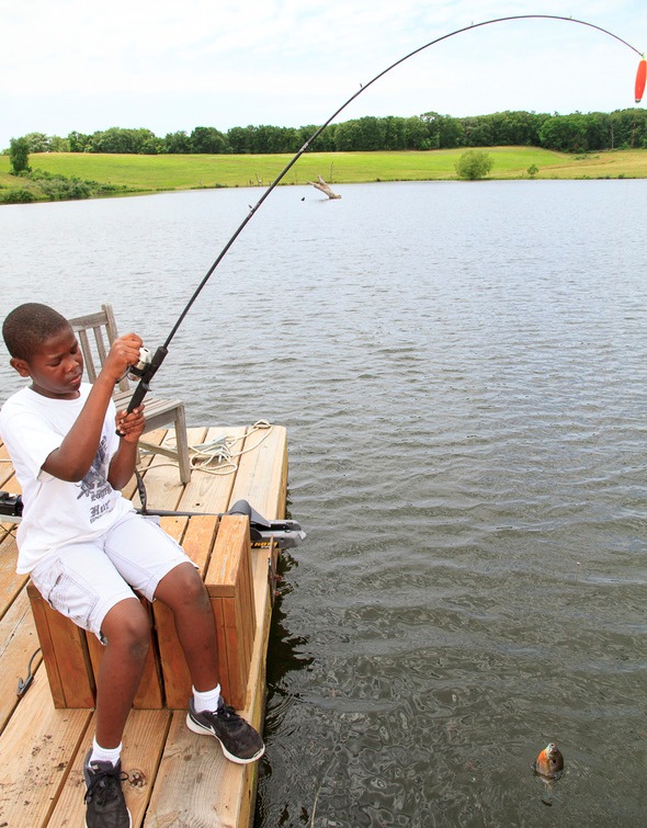 Ferguson Kids Fishing Clinic