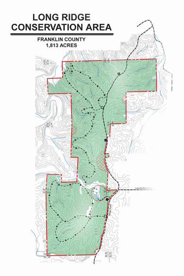 Long Ridge Conservation Area map.