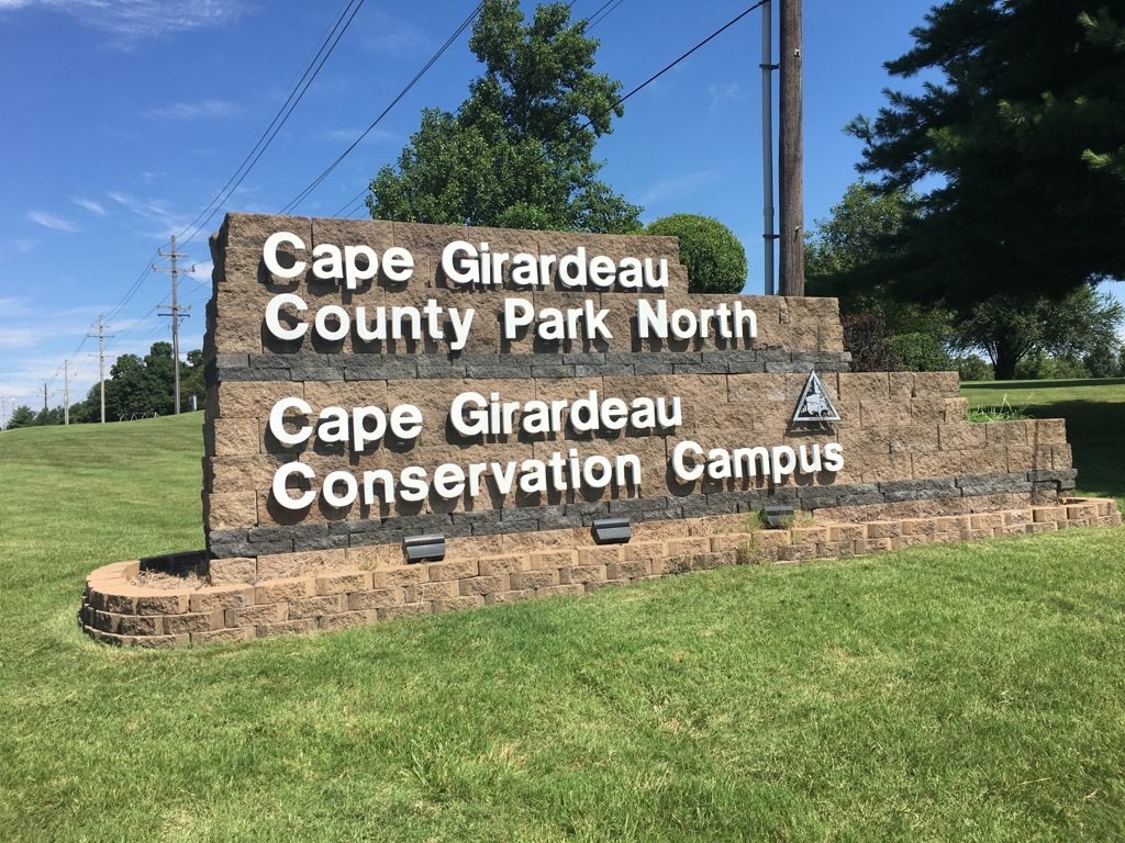 Cape Girardeau Conservation Campus sign