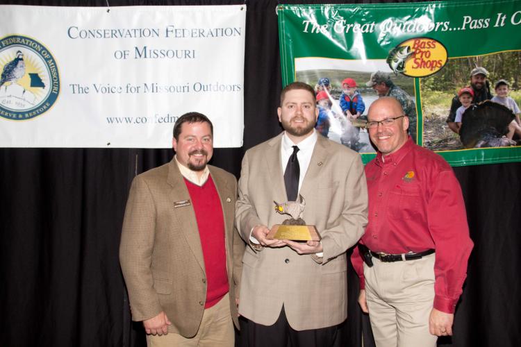 Soil Conservationist of the Year Chris McLeland
