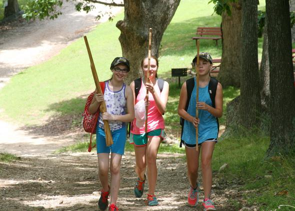 Discover Nature Girls Camp Participants