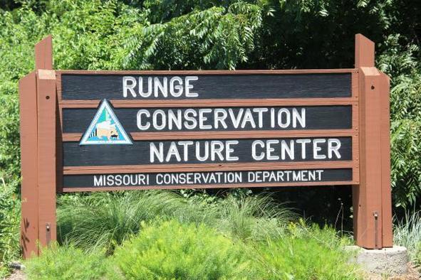 Runge Nature Center Sign