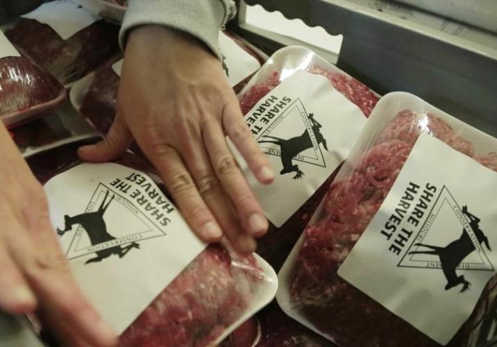 Share the Harvest packaged venison