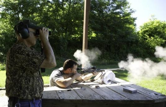 shooting muzzleloading rifles