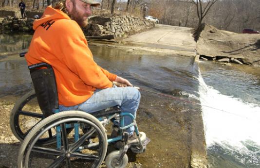 Disabled Angler