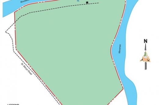 Chouteau Claim River Access Map