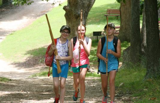 Discover Nature Girls Camp Participants