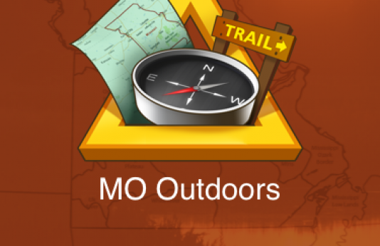 MO Outdoors app main screen