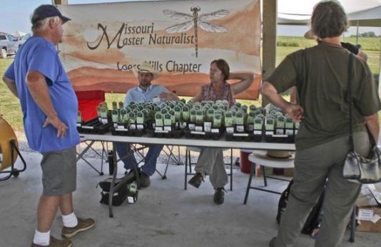 People taking part in the Missouri Master Naturalist training.
